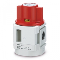 3-линейный ручной запорный клапан с отверстиями для блокировки SMC VHS40-F03-BS-M-D