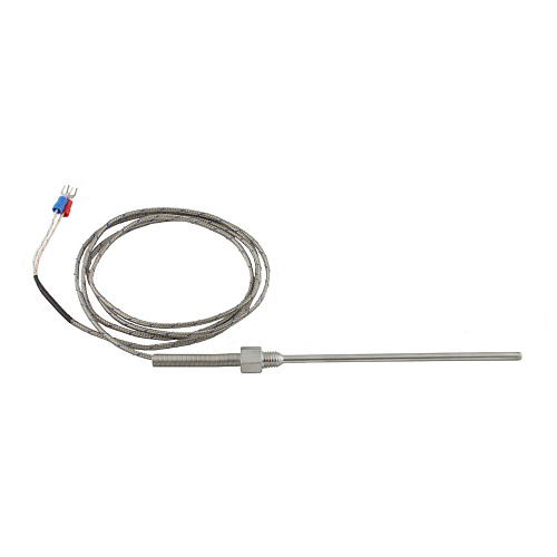 TS-W-N-CA-4,8-150-1,5-M10x1,5 INNOCONT, Датчик температуры с кабелем, исполнение N, спай CA, раб. часть: диаметр 4,8мм длина 150мм, резьба М10х1,5, длина кабеля 1.5м