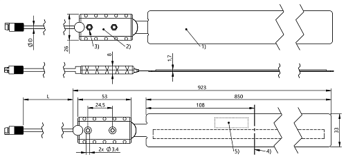 Емкостной датчик Balluff BCW0004