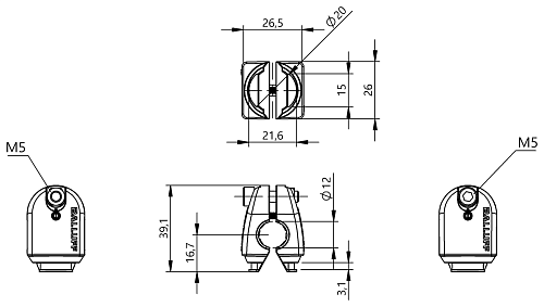 Система крепления Balluff BAM035N