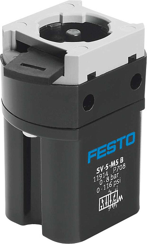 Распределитель для монтажа на лицевой панели Festo SV-5-M5-B