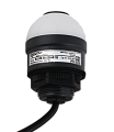 SL82B-50-220-RYG INNOCONT, Светосигнальный маячок, d=50мм, L=58мм, три цвета (постоянное свечение): красный, желтый, зеленый, 220VАC, IP50, зуммер, кабель 1м