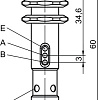 Диффузный датчик Leuze ET412B.1/NX-M12