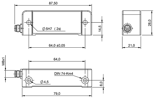 Инклинометр Balluff BSI0003