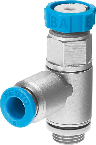 Дроссель с обратным клапаном Festo GRLSA-1/4-QS-8