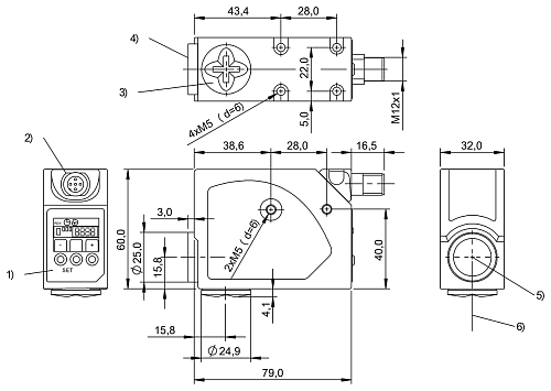 Контрастный датчик Balluff BKT0005
