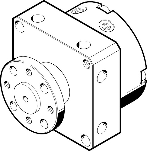 Неполноповоротный привод Festo DSM-8-180-P-FW