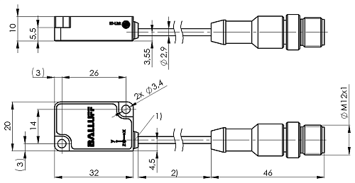 Датчик контроля состояния Balluff BCM0001