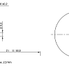 Метка LF RFID Balluff BIS0039