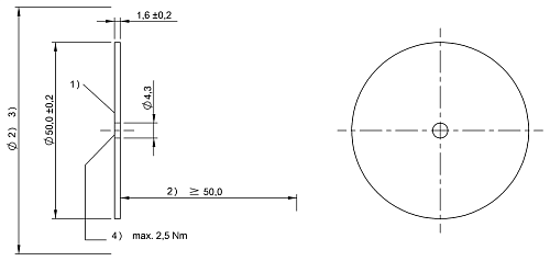 Метка LF RFID Balluff BIS0039