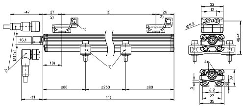 Индуктивный датчик Balluff BIR0008