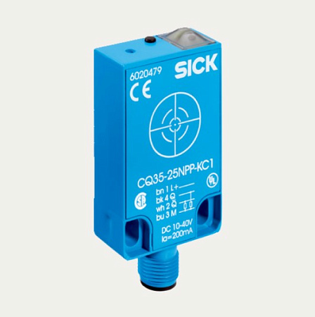 Емкостной датчик приближения CQ SICK CQ35-25NNP-KC1