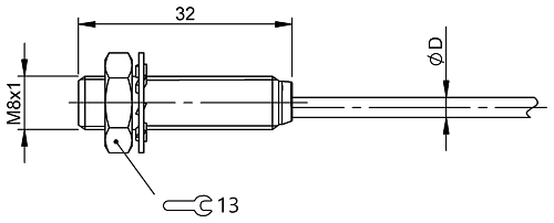 Датчик магнитного поля Balluff BMF00PA