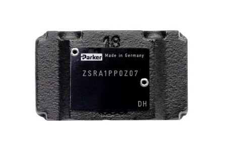 Двухходовой вставной картриджный клапан Parker ZSRA/ZSRB