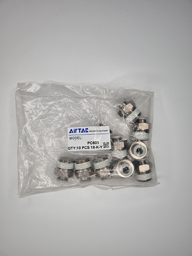 PC-603 (PC603) Штуцер цанговый AirTAC