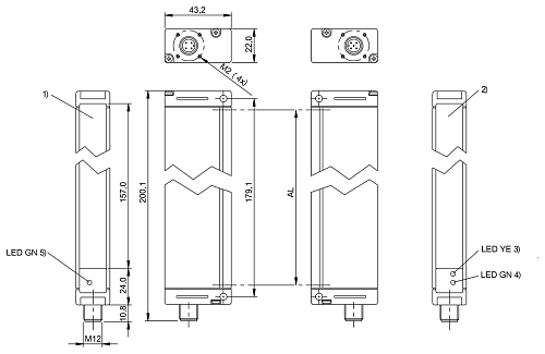 Световой датчик Balluff BLG0004