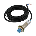 SL-12P4C INNOCONT, Индуктивный датчик, M12х1, L=61 мм, неэкранированный, зона срабатывания 4 мм, -25 +60 С, 12…24 VDC, IP65, выход: PNP NO, макс. ток 200 мА, кабель 2 м