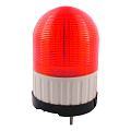 SL100B-024-R INNOCONT, Светосигнальный маячок, d=100мм, L=146мм, светодиод (постоянное/мигающее), вращение, зуммер, цвет: красный, 24VDC, IP55, кабель 0,5м