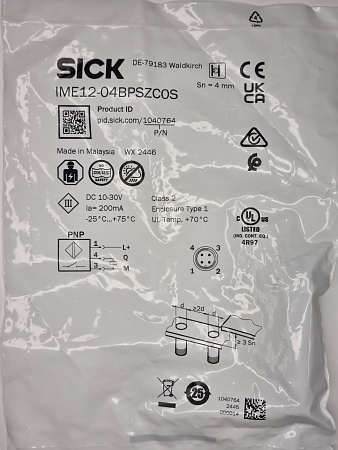 Индуктивный датчик SICK IME12-04BPSZC0S