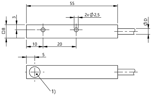 Индуктивный датчик Balluff BES05N7