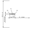 Метка LF RFID Balluff BIS003N