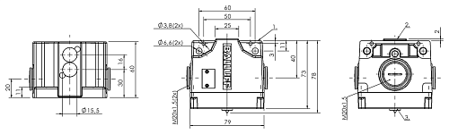 Индуктивный многопозиционный концевой выключатель Balluff BNS03EL