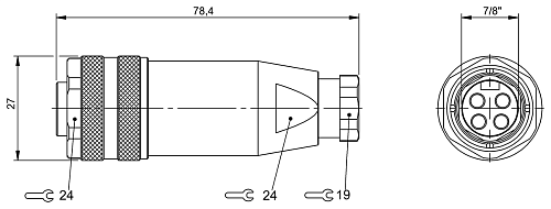 Разъем Balluff BCC0707