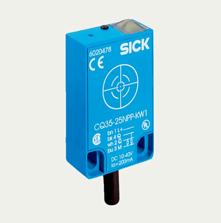 Емкостной датчик приближения CQ SICK CQ35-25NNP-KW1
