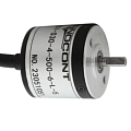ESI-S30-4-100-6-L-5 INNOCONT, Инкрементальный энкодер D=30мм, выступающий вал 4мм, 100 имп/об, 5VDC, выход TTL, IP54, -20…+80°C, аксиальный кабель 2м