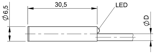 Датчик магнитного поля Balluff BMF000E
