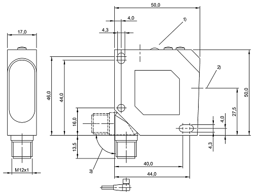 Световозвращающий датчик Balluff BOS008L