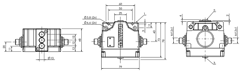 Индуктивный многопозиционный концевой выключатель Balluff BNS03F9