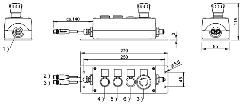 Панель управления IO-Link Balluff BAV002M