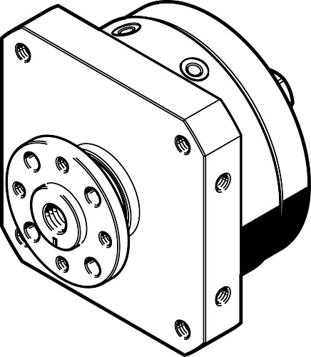 Неполноповоротный привод Festo DSM-25-270-FW-A-B