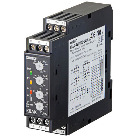 Реле K8AK-AW OMRON K8AK-AW2 24VAC/DC