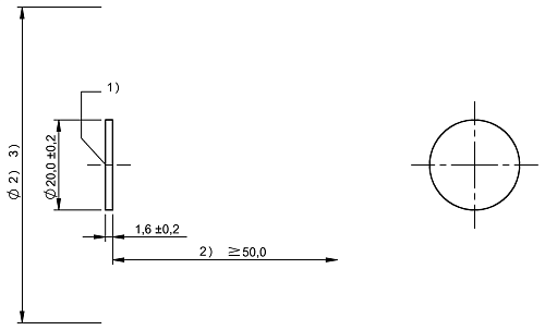 Метка LF RFID Balluff BIS0033