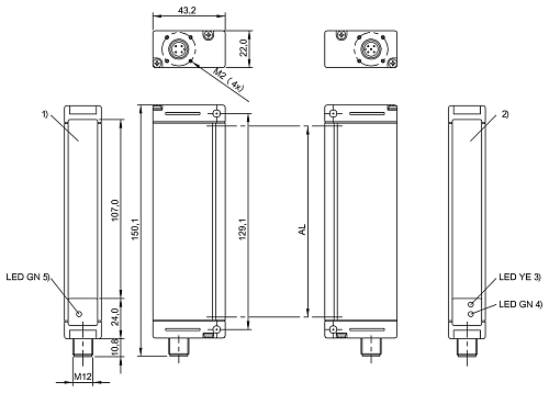 Световой датчик Balluff BLG0002