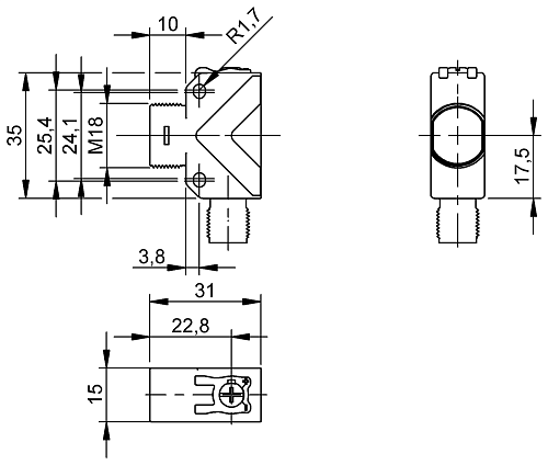 Световозвращающий датчик Balluff BOS0294