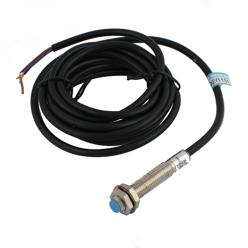 SL-8P1C INNOCONT, Индуктивный датчик, M8х1, L=49 мм, экранированный, зона срабатывания 1 мм, -25 +60 С, 12…24 VDC, IP65, выход: PNP NO, макс. ток 200 мА, кабель 2 м