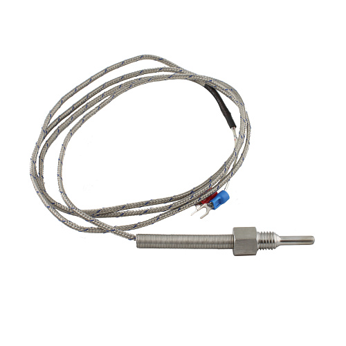 TS-W-N-CA-4,8-30-3-M10x1,5 INNOCONT, Датчик температуры с кабелем, исполнение N, спай CA, раб.часть: диаметр 4,8мм длина 30мм, резьба М10х1,5, длина кабеля 3м