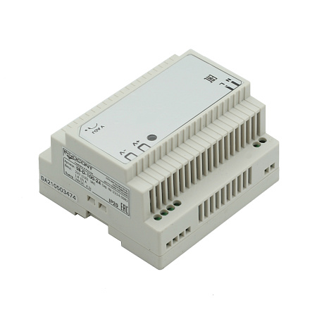 SB-D-100-24 INNOCONT, Преобразователь напряжения (источник питания стабилизированный), крепление на DIN-рейку, -10 +50С, IP20, вход: 220VAC, 1.6А, выход: 100W, 24VDC, 4.2A, типы защиты: КЗ, перегрузка, перенапряжение