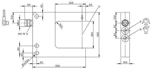 Вилочный датчик Balluff BGL0019