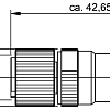 Разъем Balluff BCC02H8