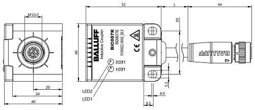 Индуктивный соединитель Balluff BIC007K