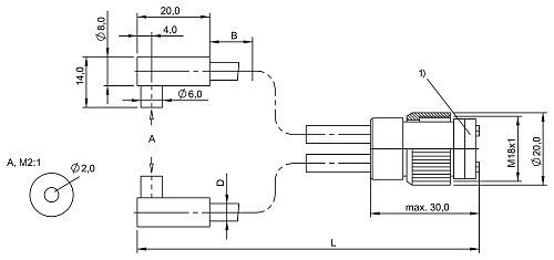 Волоконно-оптический датчик Balluff BFO001F