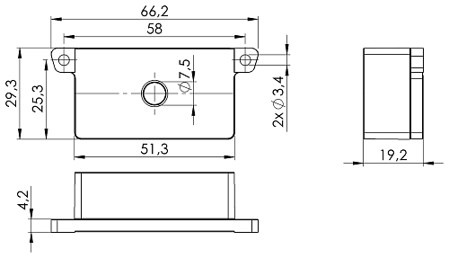 Метка UHF RFID Balluff BIS018F
