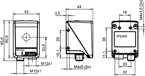 Интеллектуальная камера Leuze IPS 208i FIX-N3-102-I3