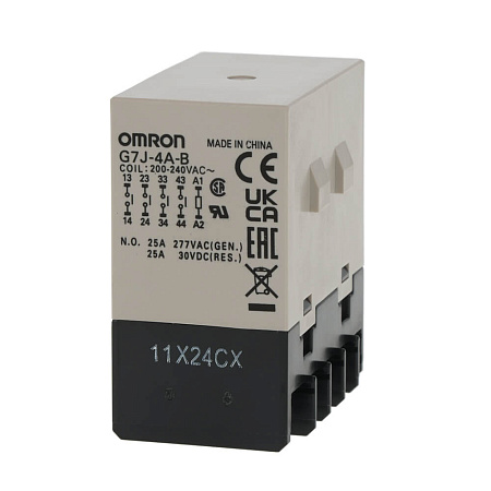 Электромеханическое реле G7J OMRON G7J-4A-B 200/240VAC