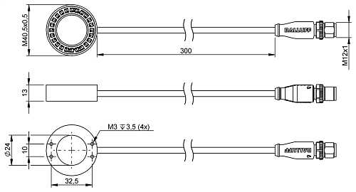 Кольцевой светильник Balluff BAE011T