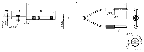 Волоконно-оптический датчик Balluff BFO0054